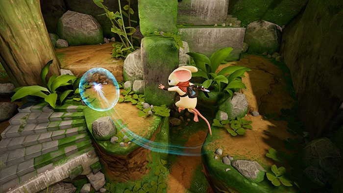 بازی های عینک واقعیت مجازی Moss